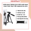Chân quay điện thoại tripod 3.120/3.120A - Khung đen chắc chắn kèm kẹp