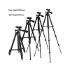 Chân quay điện thoại tripod 3.120/3.120A - Khung đen chắc chắn kèm kẹp 3