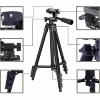 Chân quay điện thoại tripod 3.120/3.120A - Khung đen chắc chắn kèm kẹp 6