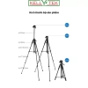 Chân Quay Điện Thoại Tripod 360° Chắc Chắn, Nhỏ Gọn Tiện Lợi – Tương Thích 1M4/1M7/1M8, 233k 4