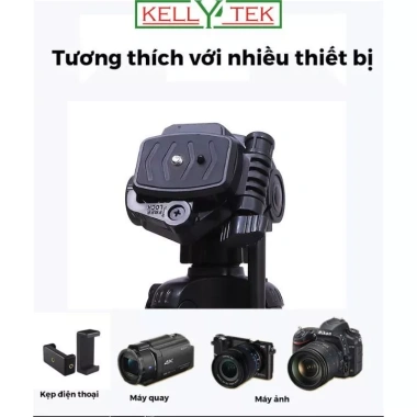 Chân Quay Điện Thoại Tripod 360° Chắc Chắn, Nhỏ Gọn Tiện Lợi – Tương Thích 1M4/1M7/1M8, 233k