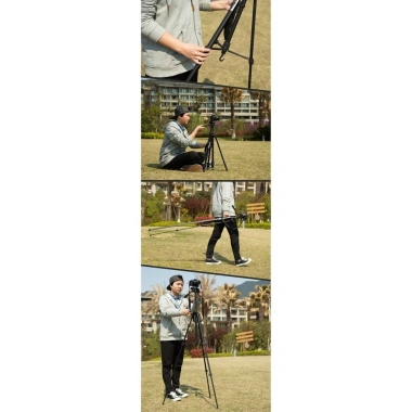 Chân Quay Điện Thoại Tripod 360 Hợp Kim Nhôm, Kèm Túi Đeo va Remote 199.000đ 6