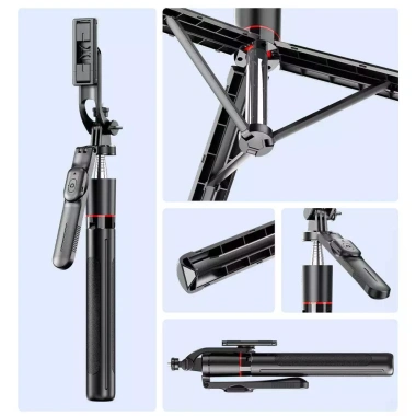 Chân Quay Điện Thoại Tripod 360° MT-44 Có Remote - Ổn Định Cao, Giá Ưu Đãi 231k 5 Chân Quay Điện Thoại Tripod 360° MT-44 Có Remote - Ổn Định Cao, Giá Ưu Đãi 231k 5
