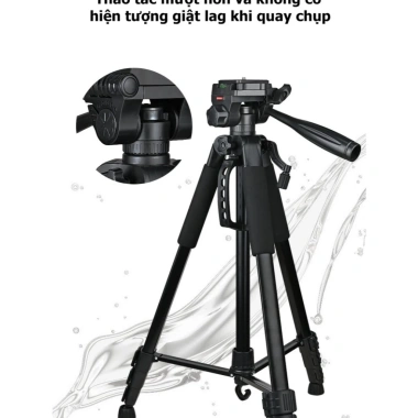 Chân Quay Điện Thoại Tripod Kim Loại 360° Độ Cao 180cm - Cao Cấp, Giá Ưu Đãi 230k