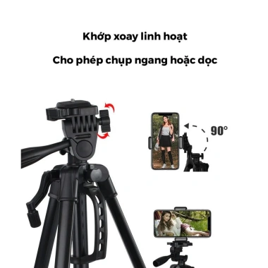 Chân Quay Máy Ảnh Điện Thoại Tripod 360 Điều Chỉnh Độ Cao 60-170cm Giá Ưu Đãi 230.000 VNĐ 5 Chân Quay Máy Ảnh Điện Thoại Tripod 360 Điều Chỉnh Độ Cao 60-170cm Giá Ưu Đãi 230.000 VNĐ 5
