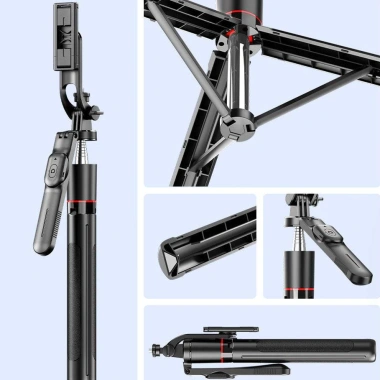 Chân Quay Máy Ảnh Điện Thoại Tripod 360 MT-09 Có Remote Giá 260.000 VND