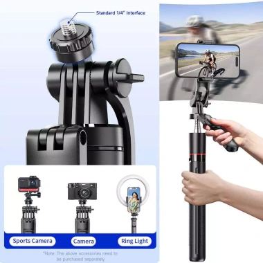 Chân Quay Máy Ảnh Điện Thoại Tripod 360 MT-09 Có Remote Giá 260.000 VND