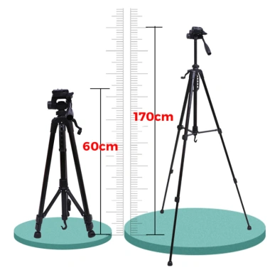 Chân Quay Máy Ảnh Tripod Điện Thoại 360° Chắc Chắn, Kèm Remote, Giá 198.999₫