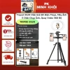 Chân quay Tripod 3 in 1 360 độ - Quay góc nghiêng, đèn LED, kẹp điện thoại Live Stream, giá chỉ 185.000₫