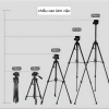 Chân quay Tripod 3 in 1 360 độ - Quay góc nghiêng, đèn LED, kẹp điện thoại Live Stream, giá chỉ 185.000₫ 4
