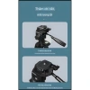 Chân quay Tripod 3 in 1 360° góc nghiêng, đèn LED, kẹp điện thoại Live stream, giá 200k 6