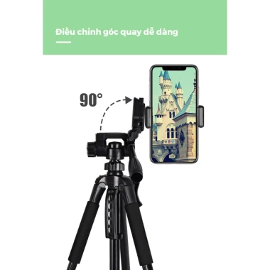 Chân quay Tripod 360 điều chỉnh cao, xoay 3D - Quay video - chụp ảnh chuyên nghiệp, 199.000đ 5