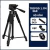 Chân Quay Tripod 360° Nhôm 60‑170cm – Bền, Quay 360° Cho Máy Ảnh & Điện Thoại 9