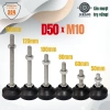 Chân tăng chỉnh Ren M10 Inox 304 đế nhựa cho cân điện tử, y tế, phòng sạch chỉ 23.375₫ 8