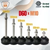 Chân tăng chỉnh Ren M10 Inox 304 đế nhựa cho cân điện tử, y tế, phòng sạch chỉ 23.375₫ 9
