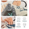 Chăn thảm phủ ghế cotton lanh dày hoa văn thổ cẩm - Khăn trải bàn & thảm picnic cổ điển 98k 8