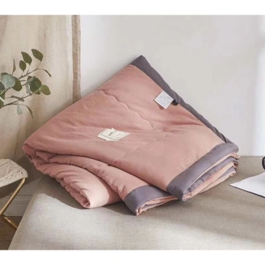 Chăn Thu Đông Trần Bông Cotton 2mx2m Zara Home - Mỏng, Thoáng, Giá 185.000 2