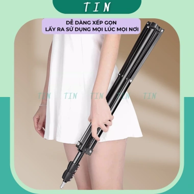 Chân Tripod Điện Thoại Bluetooth 360 Gậy Chụp Livestream Kẹp Xoay 360 TINTECH 135k 3