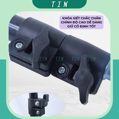 Chân Tripod Điện Thoại Bluetooth 360 Gậy Chụp Livestream Kẹp Xoay 360 TINTECH 135k 6