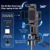 Chân tripod mini Capgrip 3IN1 Bluetooth D06 Gậy tự sướng, đèn trợ sáng, giá 147.000₫ 7