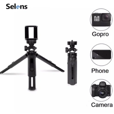 Chân tripod mini gọn nhẹ cho điện thoại, máy ảnh du lịch - Giá 39.000₫, giảm