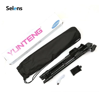 Chân Tripod Selens Yunteng VCT-5.208 - Độ ổn định cho điện thoại & DSLR, giá giảm 557.590 VND