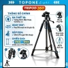 Chân Tripod TOP ONE Gập Gọn 55cm 1m4-1m7 cho Máy Ảnh, Điện Thoại – Quay Vlog, Chụp Ảnh, Video Giá 169k