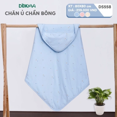 Chăn ủ chần bông 80x80cm Dokma DS558 - Tiện lợi cho bé sơ sinh, giá ưu đãi 239.000 VND 3