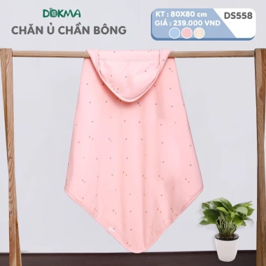 Chăn ủ chần bông 80x80cm Dokma DS558 - Tiện lợi cho bé sơ sinh, giá ưu đãi 239.000 VND 4