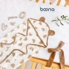Chăn ủ Xô Muslin BOONA 4 lớp có mũ cao cấp, mềm mại cho bé - Giá chỉ 179.000đ 9