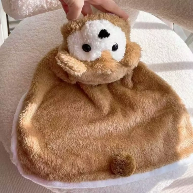 Chăn vải nỉ siêu mềm 3 trong 1 cho mèo chó nhỏ – Áo choàng có mũ, kín toàn thân, giữ ấm lạnh 5