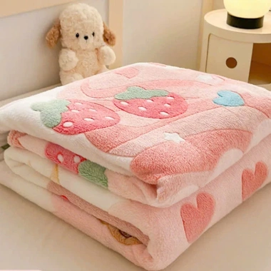 Chăn văn phòng 2m x 1.6m - Nhung hai mặt mềm mịn, giá chỉ 95.000đ 2