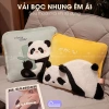 Chăn Văn Phòng Automatik Gấp Gọn 2 trong 1 - Gối Tựa Lưng & Mền Bông Hoạt Hình 3D, Giá chỉ 209.000 VND 7