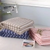 Chăn Văn Phòng Cotton Đũi Kẻ Mềm Mịn Cao Cấp Gấp Gọn Đa Năng 1m2x2m Giá 80k 6