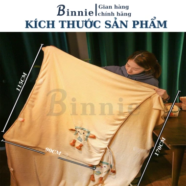 Chăn Văn Phòng Hình Thú Dễ Thương Nhỏ Gọn 115x170cm Mềm Mại Cao Cấp Giảm Giá 7 Chăn Văn Phòng Hình Thú Dễ Thương Nhỏ Gọn 115x170cm Mềm Mại Cao Cấp Giảm Giá 7