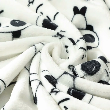 Chăn văn phòng lông tuyết mẫu gấu xám 2m size lớn giá ưu đãi 99.000₫ 4