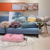 Chăn văn phòng nhung tuyết siêu nhẹ 2mx2m3 - Mền kẻ tăm rộng, giá ưu đãi 145.000 VND 7