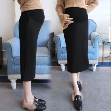 Chân váy bầu bút chì dài Umi Hàn đẹp dày dặn size 40-85kg giá 155k giảm mạnh