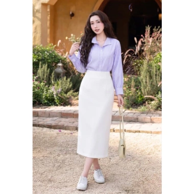 Chân Váy Bút Chì 2 Lớp Dài 70cm Nữ Thời Trang Công Sở Vitex Giá chỉ 150.000 VND