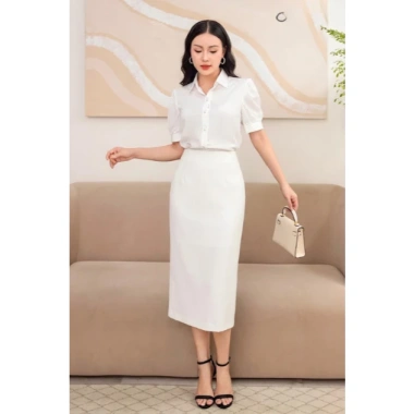 Chân Váy Bút Chì 2 Lớp Dài 70cm Nữ Thời Trang Công Sở Vitex Giá chỉ 150.000 VND