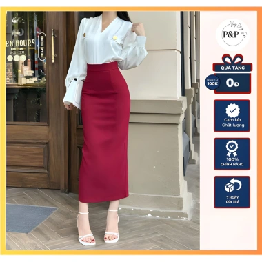 Chân Váy Bút Chì 80cm Vitex 2 Lớp - Thời Trang Công Sở 2.024 Giá 180.000