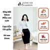 Chân váy bút chì cao cấp dài ngang gối vải tuyết mưa, cạp liền, túi giấu, chỉ 152k