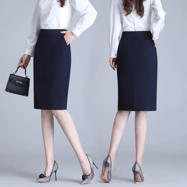 Chân Váy Bút Chì Công Sở 2 Lớp Kèm Túi Xẻ Sau CV29 - Giảm Giá Sốc 179.000đ