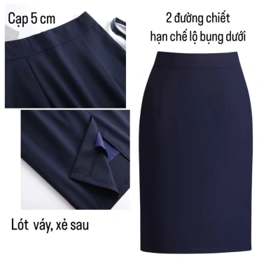 Chân Váy Bút Chì Công Sở 2 Lớp Kèm Túi Xẻ Sau CV29 - Giảm Giá Sốc 179.000đ 6 Chân Váy Bút Chì Công Sở 2 Lớp Kèm Túi Xẻ Sau CV29 - Giảm Giá Sốc 179.000đ 6