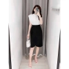 Chân váy bút chì công sở Bảo Khánh Shop - Thắt nơ, vạt bầu cong, giảm còn 165k 2