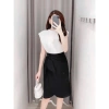 Chân váy bút chì công sở Bảo Khánh Shop - Thắt nơ, vạt bầu cong, giảm còn 165k 4