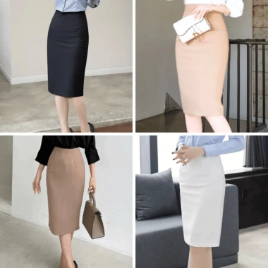 Chân váy bút chì công sở dài 65cm CV016 - Giá chỉ 165.000 VNĐ, đẹp lịch lãm 6