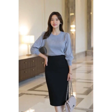 Chân Váy Bút Chì Công Sở Dài Đẹp, Vải Umi Co Giãn, Giá 250k Giảm tới 305k