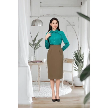 Chân Váy Bút Chì Công Sở Dáng Bomber 75cm Lót Lụa Vitex Cao Cấp CV05CC Giá 175k 5 Chân Váy Bút Chì Công Sở Dáng Bomber 75cm Lót Lụa Vitex Cao Cấp CV05CC Giá 175k 5