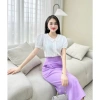 Chân Váy Bút Chì Công Sở Dáng Bomber 75cm Lót Lụa Vitex Cao Cấp CV05CC Giá 175k 6